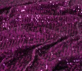 Cherry micro sequins stretch