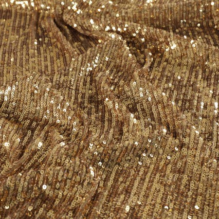 Micro lentejuelas strech oro extremo