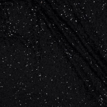 Micro lentejuelas stretch negro