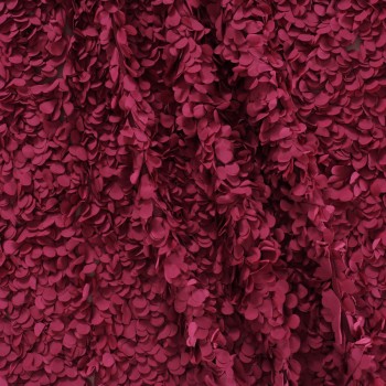 Petalos bordados 3d burdeos