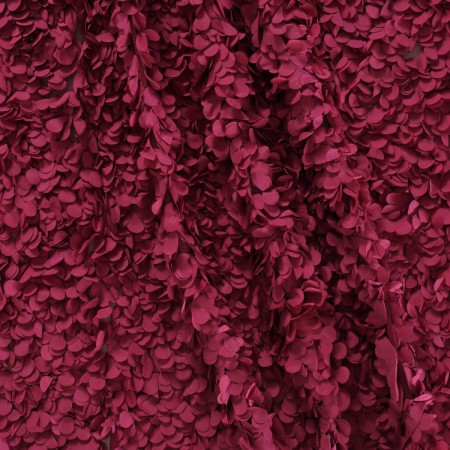Petalos bordados 3d burdeos