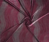 Foil degradÉ plisado fuxia