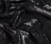 Black satin 5mm sequins