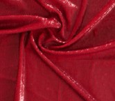 Red satin 5mm sequins