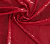 Red satin 5mm sequins