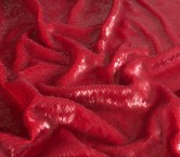 Red satin 5mm sequins