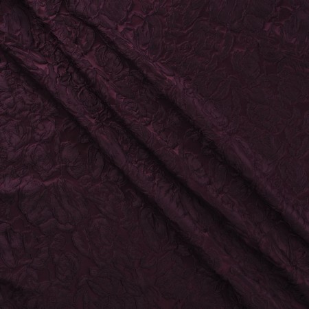 Jacquard relieve granate