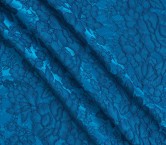 Sapphire jacquard cloqu? flower
