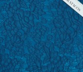 Sapphire jacquard cloqu? flower