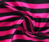 Pink black stripes mikado
