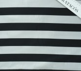 Mikado rayas gris negro