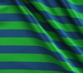 Mikado rayas verde azul