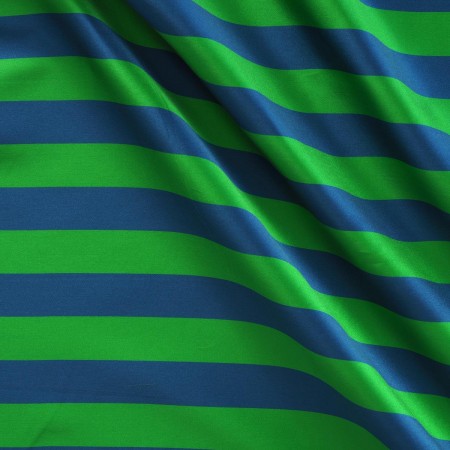 Mikado rayas verde azul