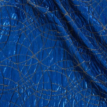 Blue jacq. padded