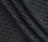 Grey geometric jacquard lame