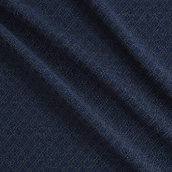 Blue jeans geometric jacquard