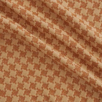 Camel geometric jacquard