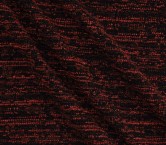 Red tweed fantasy bouclé