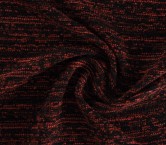 Red tweed fantasy bouclé