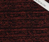 Red tweed fantasy bouclé
