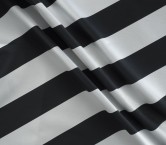 Mikado rayas diagonales gris negro