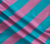 Mikado rayas diagonales turquesa lila