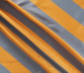 Blue orange mikado stripes