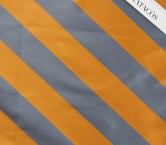 Mikado rayas diagonales gris marron