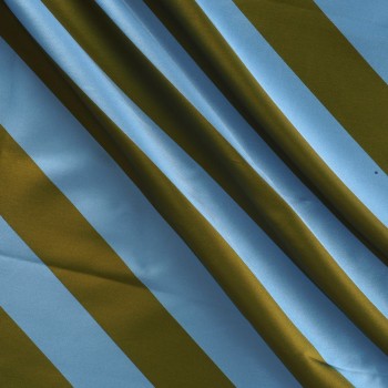 Mikado rayas diagonales azul verde