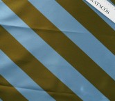 Mikado rayas diagonales azul verde