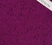 Violet organic jacq. cloqué