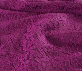Violet organic jacq. cloqué