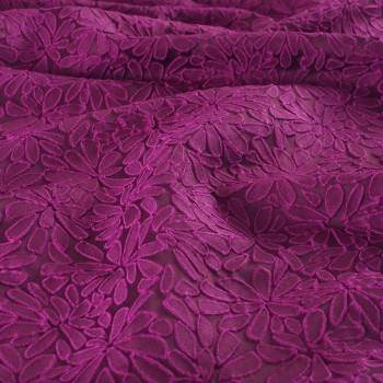 Jacq. cloqué orgánico violeta