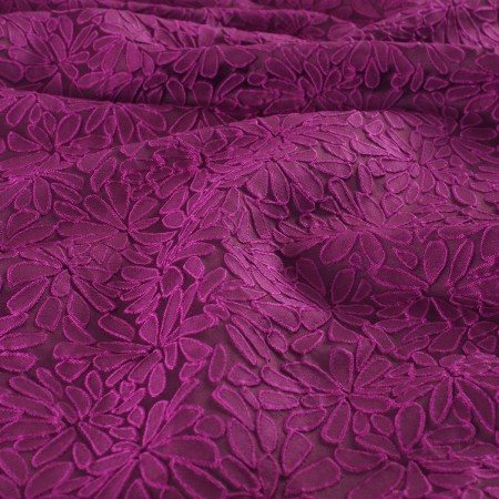 Violet organic jacq. cloqué
