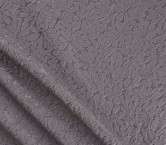 Jacq. cloqué orgánico gris