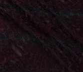 Jacquard fil coupÉ pelo burdeos