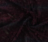 Jacquard fil coupÉ pelo burdeos