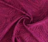 Jacquard ondas lame fuxia
