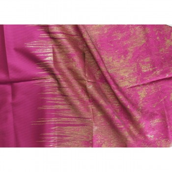 Fuxia jacquard lam? fil coup?