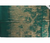 Green jacquard lam? fil coup?