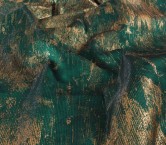 Green jacquard lam? fil coup?