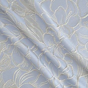 Jacquard relieve lamé lavanda