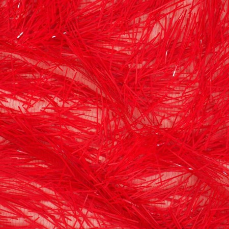 Red tulle stick sequins
