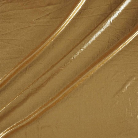 Gold diamante flowing chiffon foil