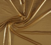 Gold diamante flowing chiffon foil