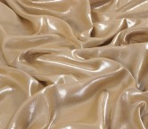 Beige diamante flowing chiffon foil