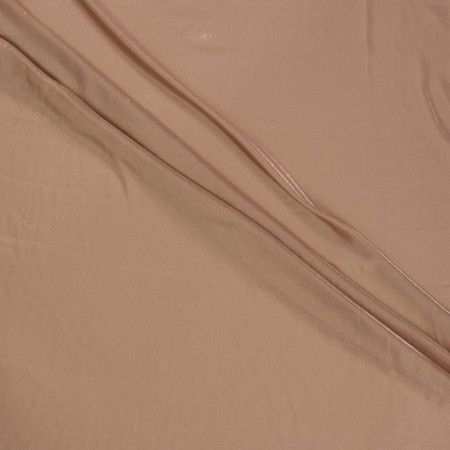 Copper diamante flowing chiffon foil