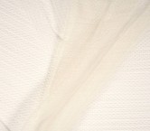 Beige pleated tulle