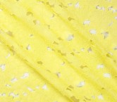 Lime ramie flower with laser cut