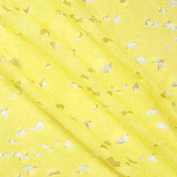 Ramie flowers with laser cut lima